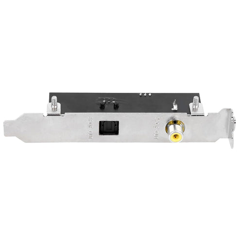 OutPlate Cable Bracket, SPDIF Optical Electrical Components for ASUS/GIGABYTE/MSI Motherboard Plate Audio Optical