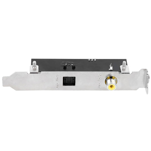 OutPlate Cable Bracket, SPDIF Optical Electrical Components for ASUS/GIGABYTE/MSI Motherboard Plate Audio Optical