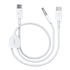 USB C to 3.5mm Audio Cable with PD Charging, 2 in 1 Design for Charging and Audio Simultaneously, Works with iPhone 15