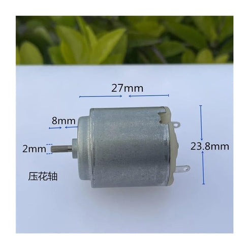 LKHRIPMA 3V 3.7V 5V 6V 14500RPM 24mm R260 DC High Speed Small Round Electronic Starter Carbon Brush RC Car Boat Toy