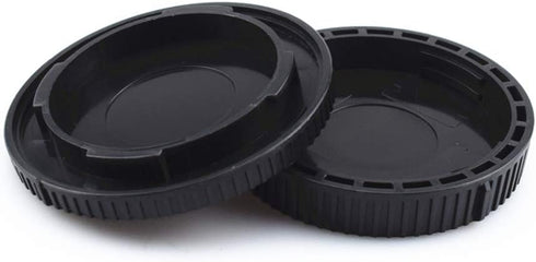 Z Camera Body and Rear Lens Caps for Z Mount Cameras - Compatible with Z9, Z7, Z6, and more