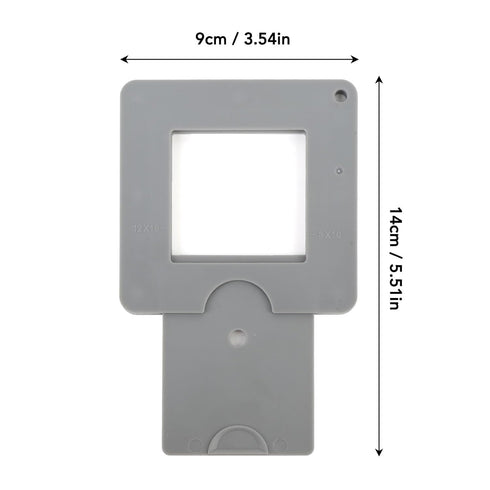 Yosoo Photography Viewfinder, Adjustable View Catcher for Photography Painting with Sliding Mechanism for Architecture
