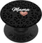 Mama Heart Black Leopard Cute Love Matching Family Mom Mommy PopSockets Standard PopGrip