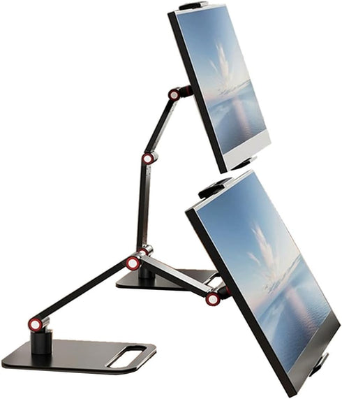 WYSXEBWZ Portable Monitor Holder for 6-17.3 Inch Screen Desktop Expandable Monitor Stand 12.9