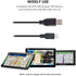 PASOW Mini USB 2.0 Charging Cable A-Male to Mini-B for Dash Cam, 16FT, Straight