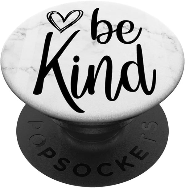 Be Kind PopSockets Grip and Stand for Women Girl Gift - Standard PopGrip for Phones and Tablets