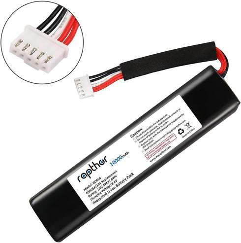 rapthor 10000mAh Battery Replacement for JBL Xtreme 1 with DIY Tools, Compatible with GSP0931134, 8.4v