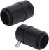 1X C Mount Adapter Lens, Alloy CTV Microscope Lens Camera Interface Adapters for Trinocular Stereo Microscope