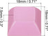 PATIKIL 1U Blank Keycaps, 10 Pack Universal PBT Keyboard Replacement Accessories for MX Mechanical Keyboard, Pink by PATIKIL