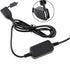 Ultra Compact USB Direct Hardwire Adapter Kit, Waterproof Power Cord Supply for Motorcycle, Smart Phone, GPS