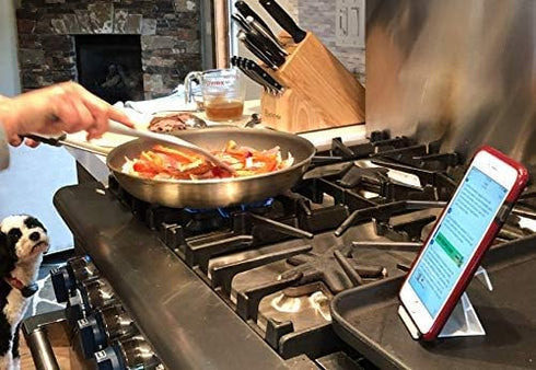 The SkyClip+ Phone & Tablet Holder - Inflight Phone Mount & Stand for Air Travel, Home and Office Use - Compatible with