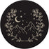 Cream Boho Floral Moon PopSockets Adhesive Grip