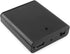 DGZZI 4xAA Battery Box, 4 Slots Black Storage Cases with Cover ON/Off Switch and USB Socket