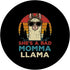 Bad Momma Llama Retro Alpaca PopSockets Standard PopGrip for Mothers Day Mom Mama Women