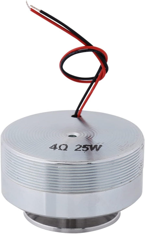 Vibration Speaker, 50mm All Frequency Resonance Speaker for Computer Laptop MP3 MP4 CD Mobile Phone Sound Playback (4O
