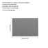 MECCANIXITY 2 Pack Thermal Pad 4.0W/m.K Insulated Heat Resistant High Temperature Resistant Silicone Cooling Pads 150x120x1mm for Laptop Computer Radiator, Grey