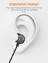 MAS CARNEY WI7 Wired Headphones with Microphone, Universal Compatibility with All 3.5mm Devices, Earbuds
