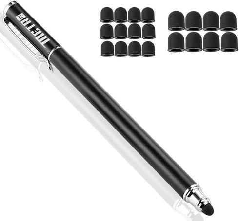METRO Universal Capacitive 2-in-1 Touch Screen Stylus Pen with 20 Pcs Replacement Rubber