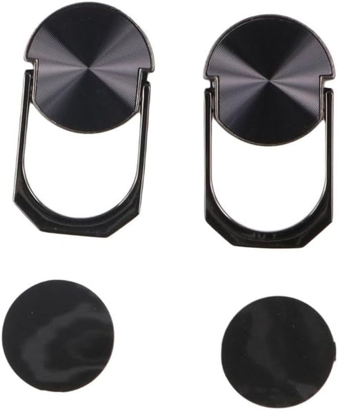 2PCS Foldable Laptop Stand, Non-Slip Base Bracket Support, Zinc Alloy Mini Cooling Stand for Keyboard
