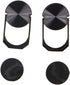 2PCS Foldable Laptop Stand, Non-Slip Base Bracket Support, Zinc Alloy Mini Cooling Stand for Keyboard