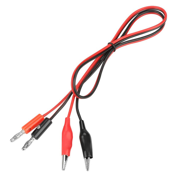 Banana Clip Test Multimeter Probe Cable, 30V 5A for Adjustable DC Regulated Power Test