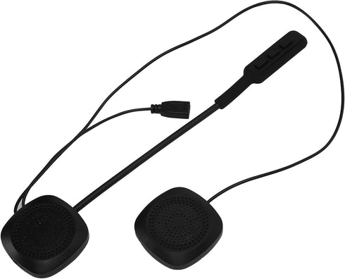 Headset for Motorcycle Helmet, Communication Headphone with Earpiece, Manual/Automatic Answering