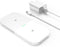 2 in 1 Wireless Charger, Wireless Charging Pad for Multiple Devices, Compatible with iPhone 14/13/12/11, AirPods