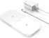 2 in 1 Wireless Charger, Wireless Charging Pad for Multiple Devices, Compatible with iPhone 14/13/12/11, AirPods
