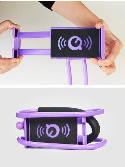 Chapter Seven Universal Smart Mobile Phone Stand | Hanging on Neck Cell Phone Mount Holder, Flexible Lazy Bracket