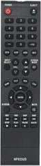 NF033UD Replace Remote Control for Sylvania Emerson TV Models: LD190SS1, LD190EM2, LD260EM2, LD320EM2, and More