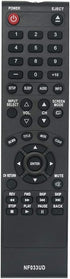 NF033UD Replace Remote Control for Sylvania Emerson TV Models: LD190SS1, LD190EM2, LD260EM2, LD320EM2, and More