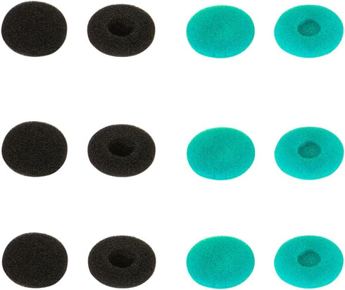 SNHTLS Foam Earbud Tips Compatible with 13mm-18mm Earpiece Headphone Two Way Radio Walkie