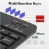 Computer Keyboard and Mouse Combo, Ultra Thin Wireless Keyboard with 3 Adjustable DPI Mouse for PC, Laptop
