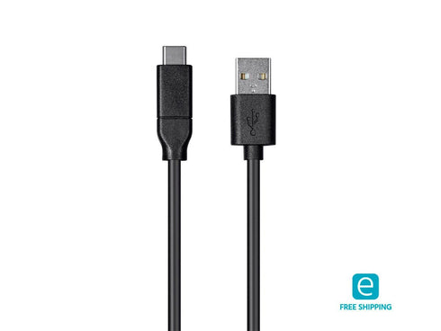 Monoprice Select Series 2.0 USB-C to USB-A 3A 480 Mbps 0.5m (1.6ft)