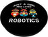 Just a Girl Who Loves Robotics Funny Robot Lover Girls PopSockets Standard PopGrip