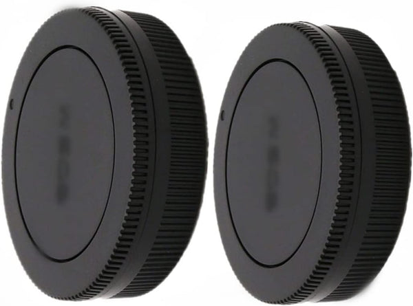 EOS-M Body Cap & Rear Lens Cap Cover Kit for Canon EF M50 M50 Mark II M5 M6 M6 Mark II M200 M100 M10 M3 M2