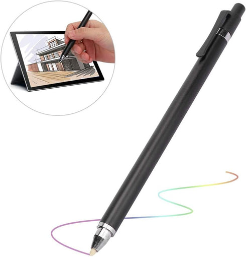 Universal Pen, Battery Pencils with High Sensitivity & Palm Rejection, Double Headed Phone Tablet Pen (Black)