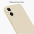 ZEZHOU Compatible with iPhone 12 Case with Camera Lens Protector, Liquid Silicone Gel Rubber Phone Case, Slim Fit