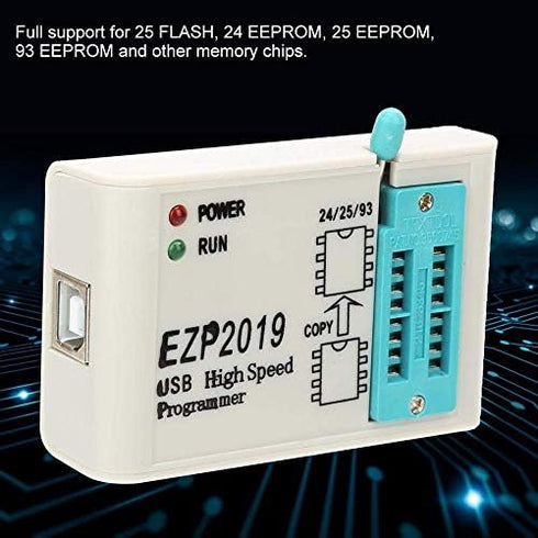 EZP2019 USB Programmer - High Speed USB EEPROM Flash Programmer for 24 25 93 BIOS with Off-line Copy