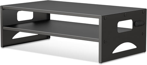 Pholiten Monitor Stand Riser, Desktop Stand, Computer Stand, Ergonomic Design, Two-Level Design,