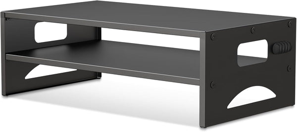 Pholiten Monitor Stand Riser, Desktop Stand, Computer Stand, Ergonomic Design, Two-Level Design,