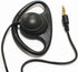 D Shape Earpiece Headset, 3.5mm Single Side Earphone Hook, Earbud for Tour Guide System, Tablet, Laptop, PC
