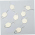 200pcs OSALADI Sim Card Ejector Tool Metal Sim Tray Remover for Smartphones Phone Pin Tool