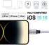TAKAGI MFi Certified Lightning Cable 3-Pack, 6FT Nylon Braided USB Charger for iPhone 14/13/12/11 Pro Max/iPad.