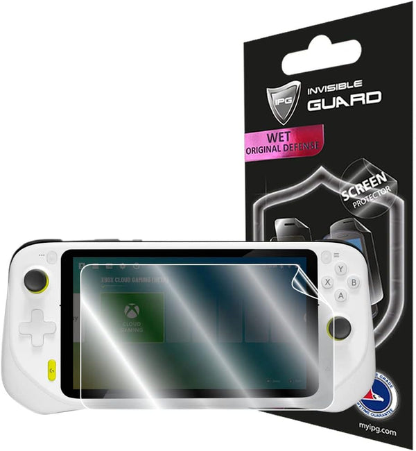 IPG Screen Protector for Logitech G Cloud Handheld Gaming Console, Invisible Touch Screen, Ultra HD Clear Film
