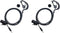 G Shape Earpiece Headset with Mic PTT, Compatible with Cobra Microtalk Cx112 PX650 PX655 ACXT145 ACXT1035r ACXT545
