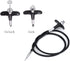 28"(70cm) Bulb-Lock Threaded Release Cable Vibration-Free Black Shutter Release Cable Shutter Release Cable