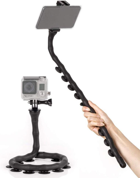 Cute Worm 360 Degree Rotating Cell Phone Holder, Flexible Mount with Suction Cup for iPhone, Samsung, LG, Nexus