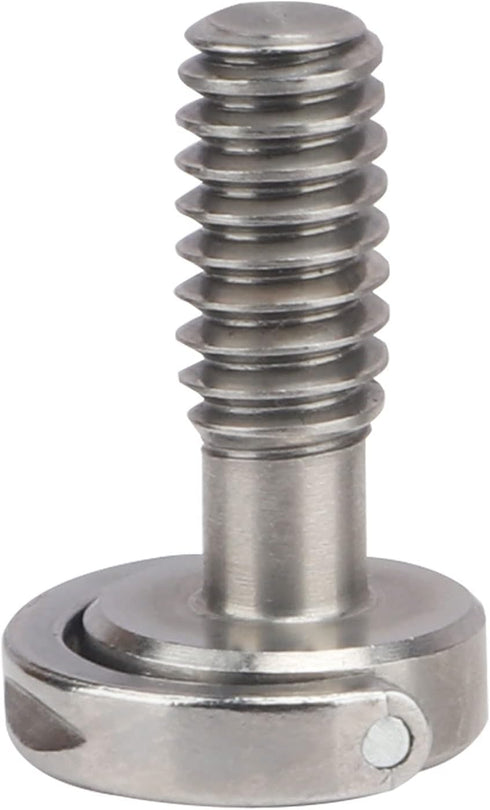 Shaft D-Ring 1/4 Inch Screw for Camera Tripod Monopod QR Plate, Quick Release Plate