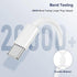 Hididi 1m &2m Pack 2 60W 480Mbps 16/15/17, USB C Cable of Male to Male Type C Fast Charging Cable Speed, USB-IF